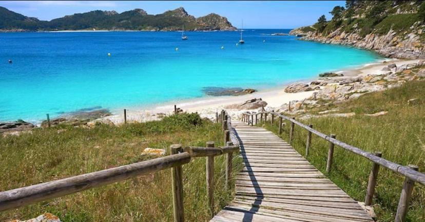 Apartamento Ático en Moaña- Playa A Xunqueira Exterior foto
